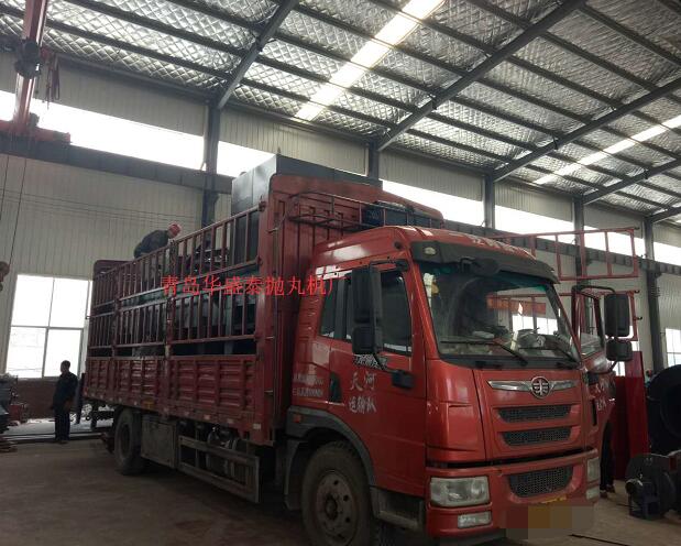 2019年4月發(fā)往河北河間6912大型拋丸清理機