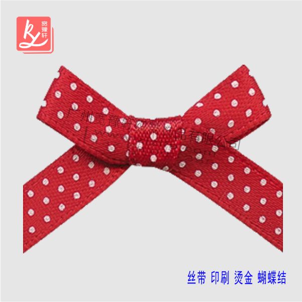 波點蝴蝶結定做（蝴蝶結制作）