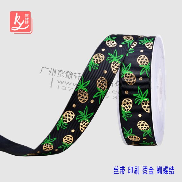 絲帶上絲印燙金是什么？（燙金印刷）